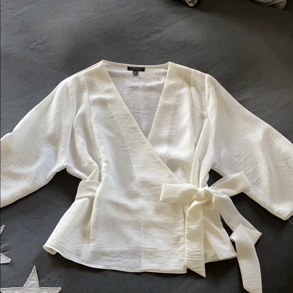 TopShop wrap top